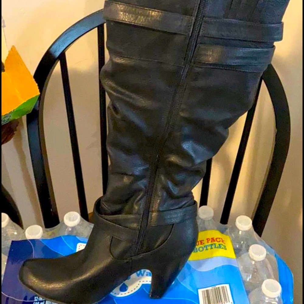 Women Black Heel Boots